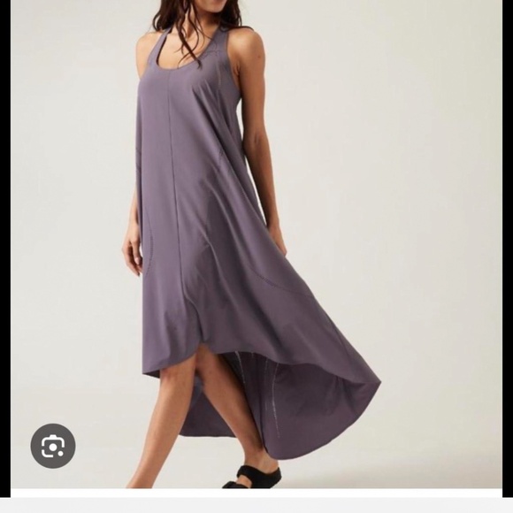 Athleta Presidio Traveler Dress In Flora Mauve - Picture 2 of 8